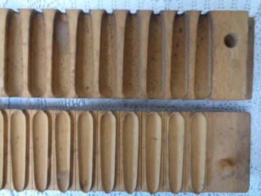 Oude houten sigarenmal