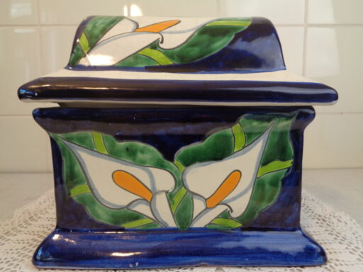 Keramische doos met deksel