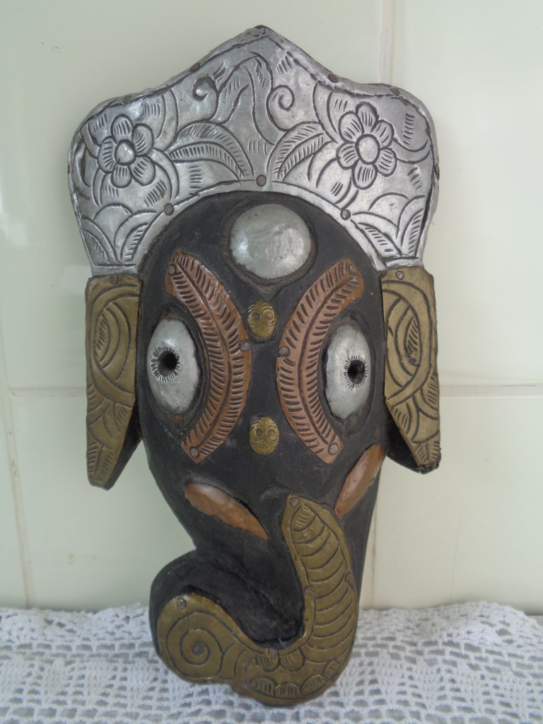 Ganesha-masker, Nepal
