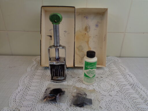 Vintage prijs-apparaat