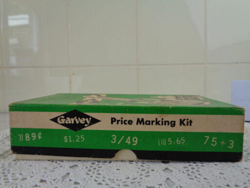 Vintage prijs-apparaat