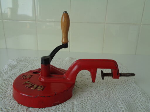 Vintage snijbonenmolen Geka
