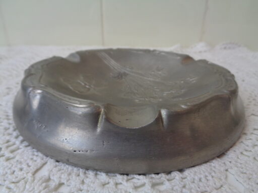 Art Deco tinnen asbak