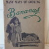 Many ways of cooking bananas