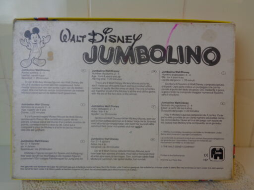 Walt Disney puzzel Jumbolino