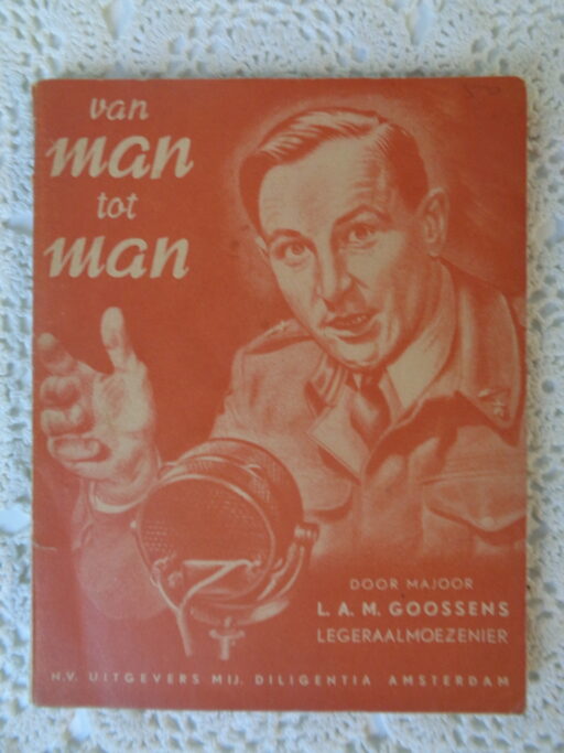 Van man tot man door Majoor L.A.M. Goossens