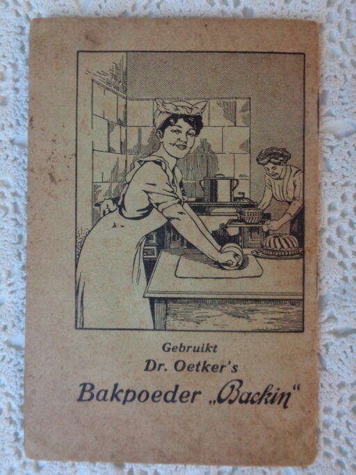 Receptenboek B Dr. Oetker`s recepten voor de huisvrouw Ca. 1930