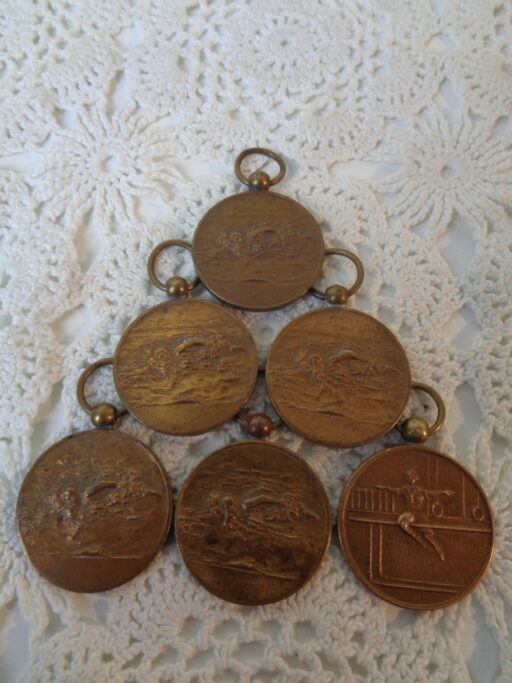 Collectie Sport-medailles 1938 tot 1941