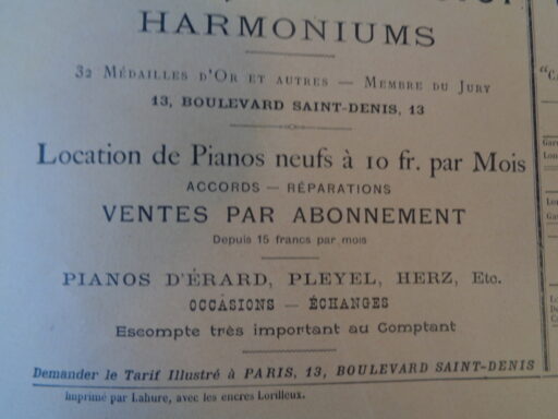 Le PANORAMA Salon 1896 nummer 9