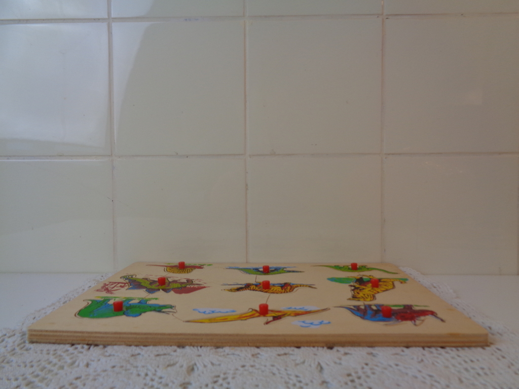 Houten puzzels Sesamstraat en Dinosaurussen Houten puzzels Sesamstraat en Dinosaurussen