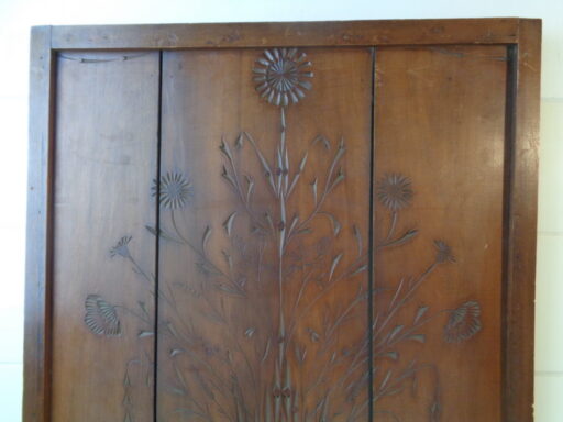 Fraaie 3-delige houtsnede in lijst, 16.5.22