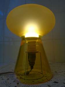 Design lamp Mushroom, gesigneerd