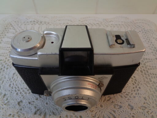 Twee fraaie vintage Agfa Isoly Junior camera`s