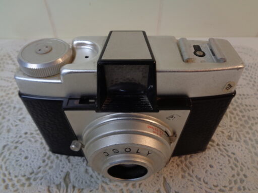 Twee fraaie vintage Agfa Isoly Junior camera`s
