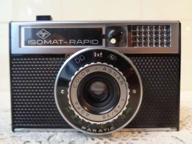 Fraaie vintage Agfa Isomat-Rapid camera