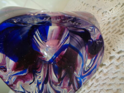 Gesigneerde vaas 003 Max Verboeket Crystal Maastricht