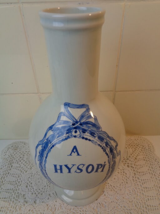 Delfts blauwe Apothekerspot A HYSOPI