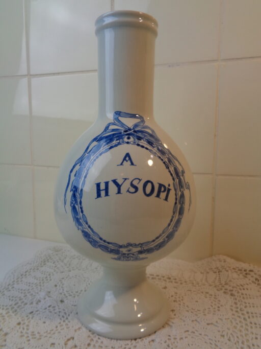 Delfts blauwe Apothekerspot A HYSOPI