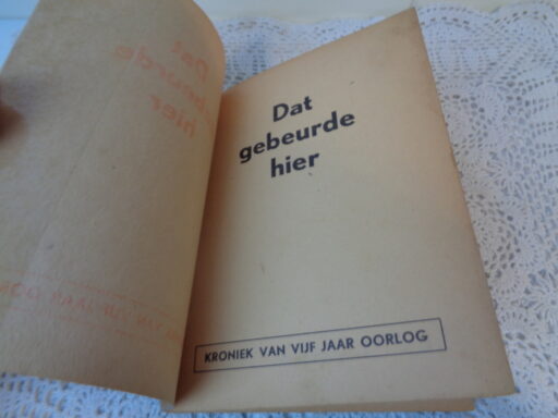 Boeken over de oorlog
