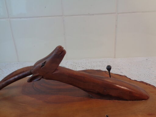 Wandpaneel met hert