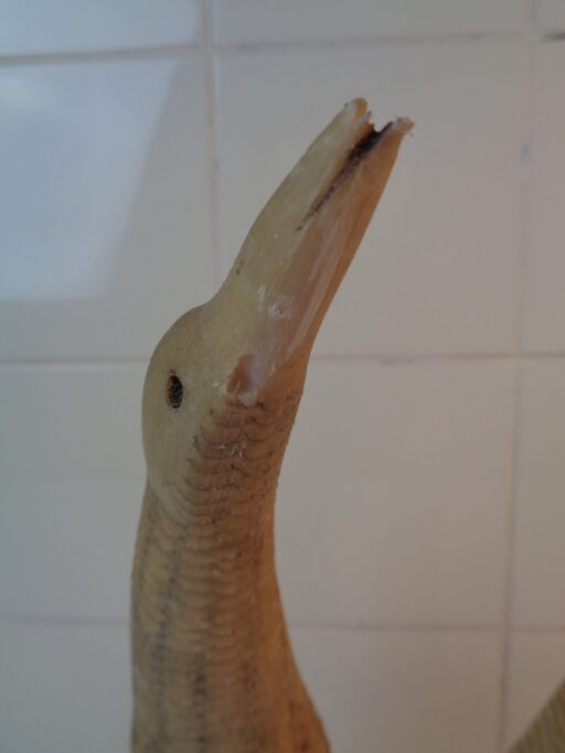 Vogels gemaakt van hoorns