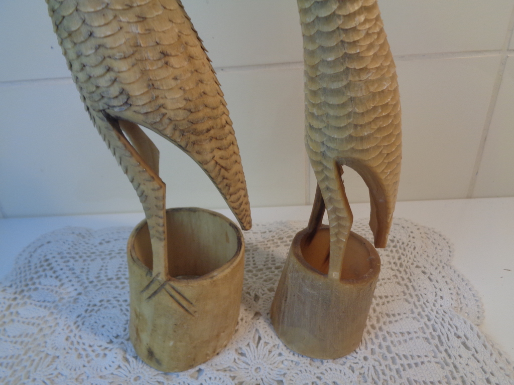 Vogels gemaakt van hoorns