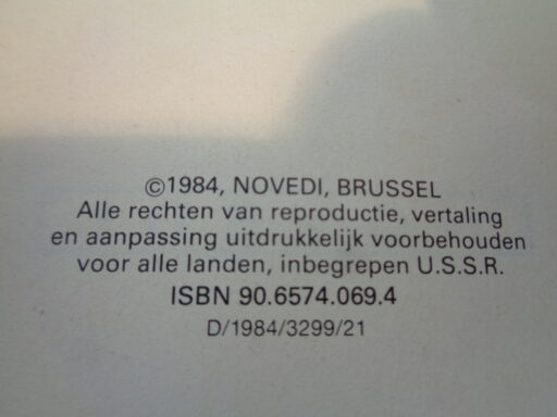 6x Een avontuur van Tangy en Laverdure 1974 tot 1984