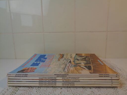 6x Een avontuur van Tangy en Laverdure 1974 tot 1984