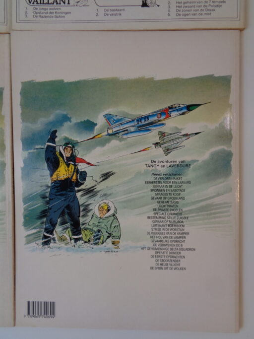 6x Een avontuur van Tangy en Laverdure 1974 tot 1984
