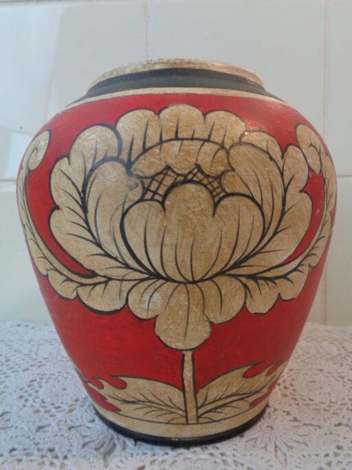 Aardewerk bloempot