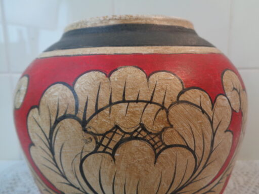 Aardewerk bloempot