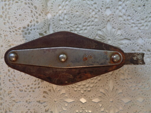 Prachtig ouderwets katrol Sun