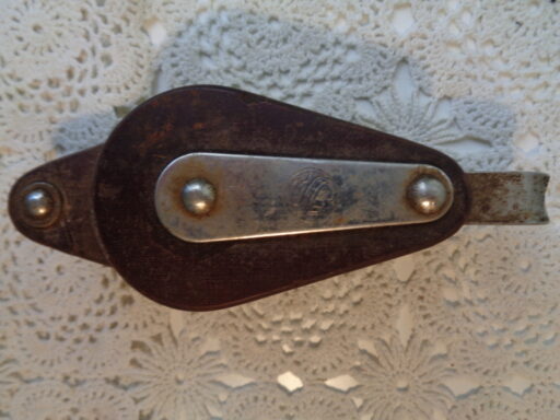 Prachtig ouderwets katrol Sun