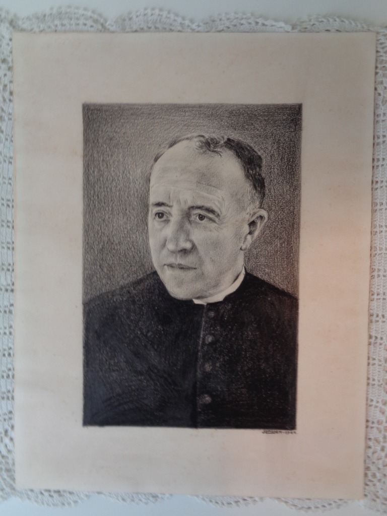 Houtskooltekening J. Linssen 1944