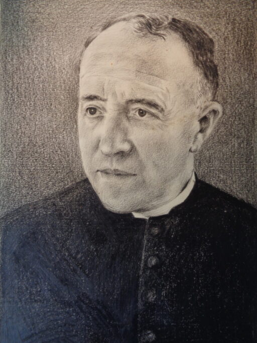 Houtskooltekening J. Linssen 1944