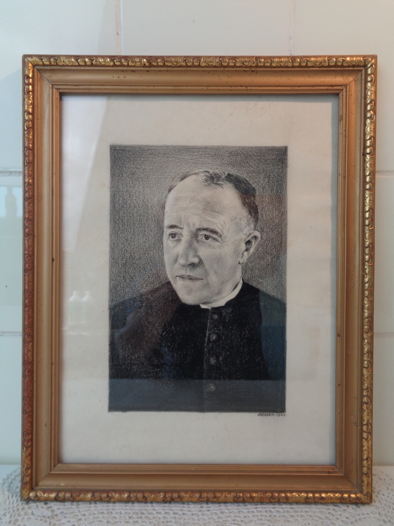 Houtskooltekening J. Linssen 1944