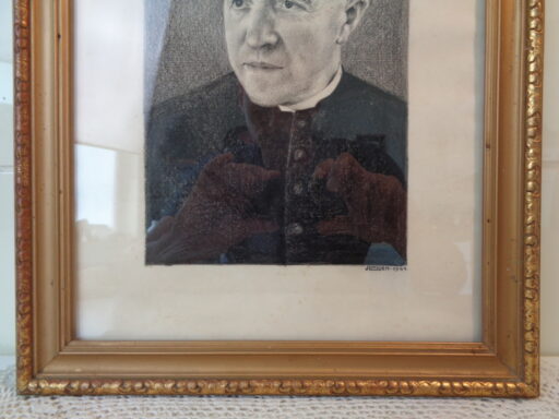 Houtskooltekening J. Linssen 1944