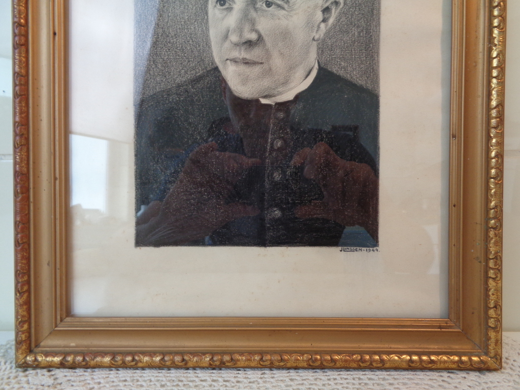 Houtskooltekening J. Linssen 1944