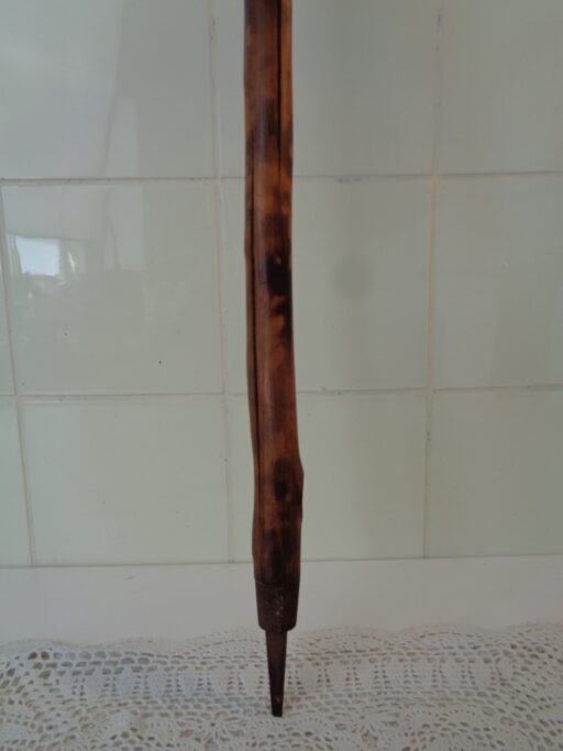 Collectie wandelstokken uit grootmoeders tijd