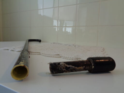 Collectie wandelstokken uit grootmoeders tijd