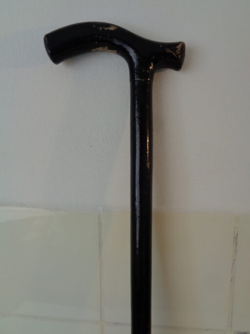 Collectie wandelstokken uit grootmoeders tijd