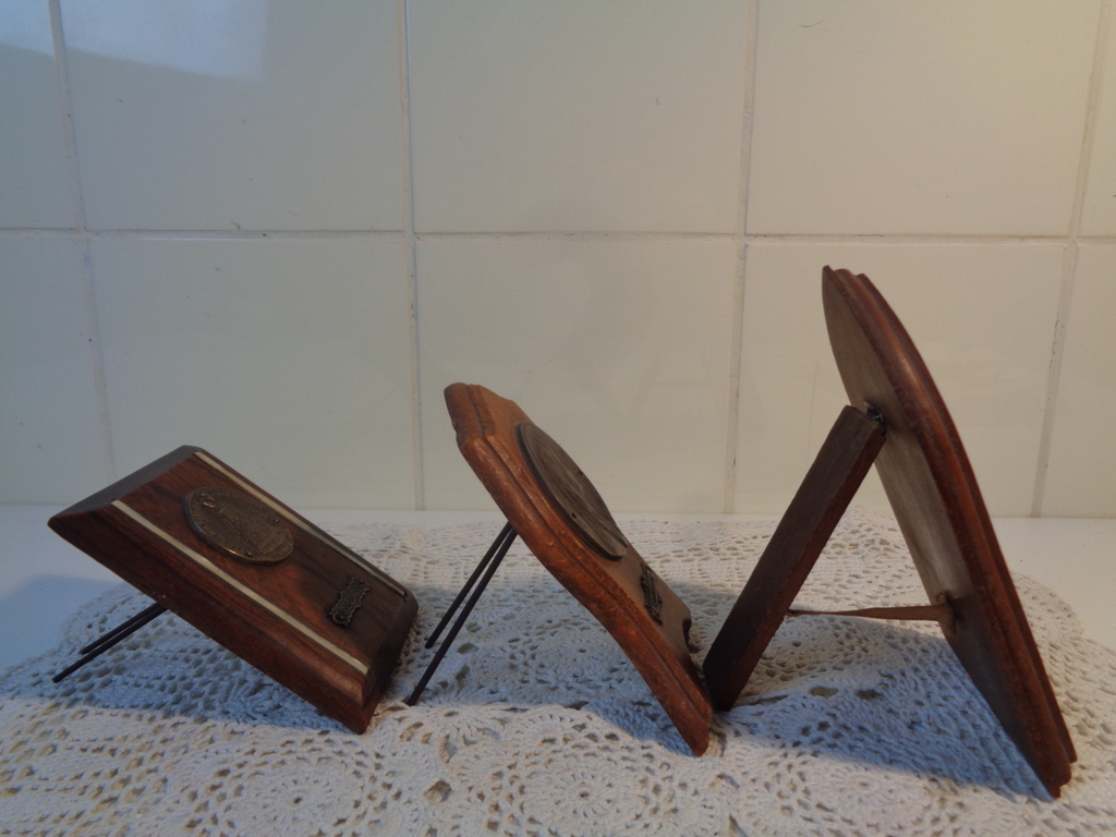 Drie antieke panelen