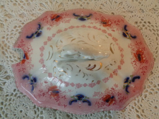 Burslem soep of jus terrine 1880 - 1900