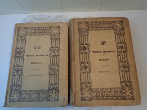 Levens der Heiligen, kerkvaders en martelaren Deel twee en drie Periode 1838 / 1842