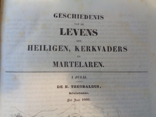 Levens der Heiligen, kerkvaders en martelaren Deel twee en drie Periode 1838 / 1842