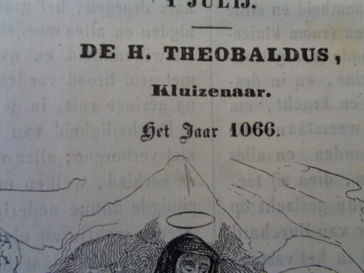 Levens der Heiligen, kerkvaders en martelaren Deel twee en drie Periode 1838 / 1842