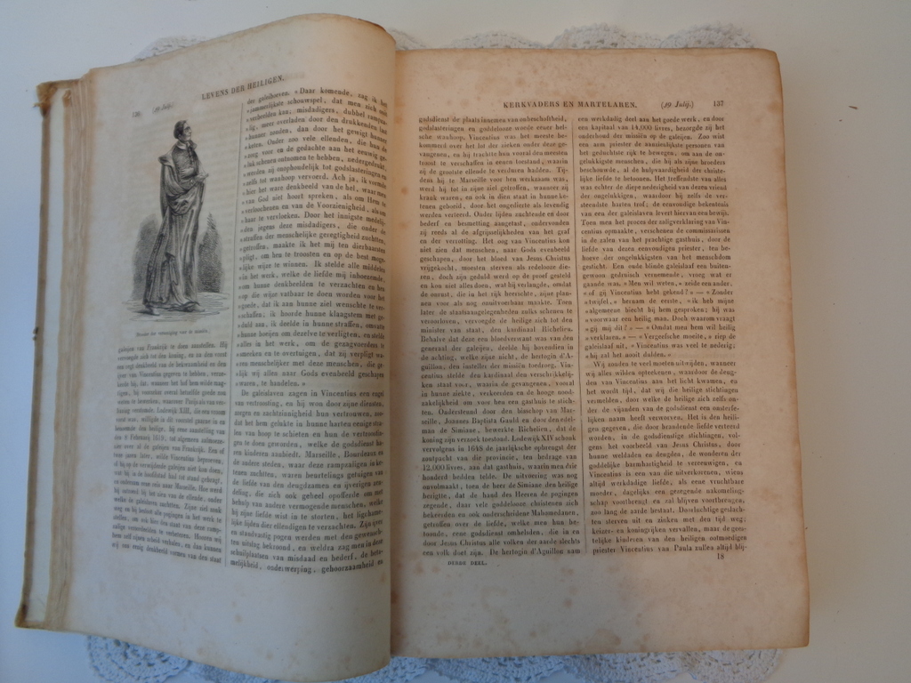 Levens der Heiligen, kerkvaders en martelaren Deel twee en drie Periode 1838 / 1842