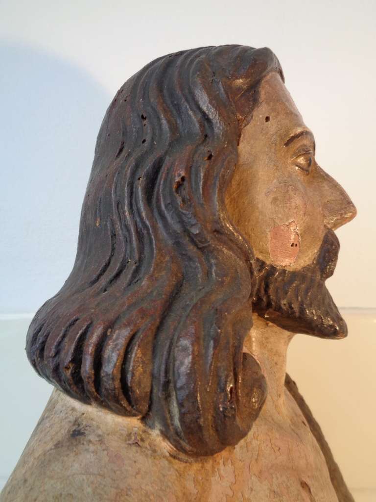 Houten sculptuur Heilige Rochus periode 1600 - 1700