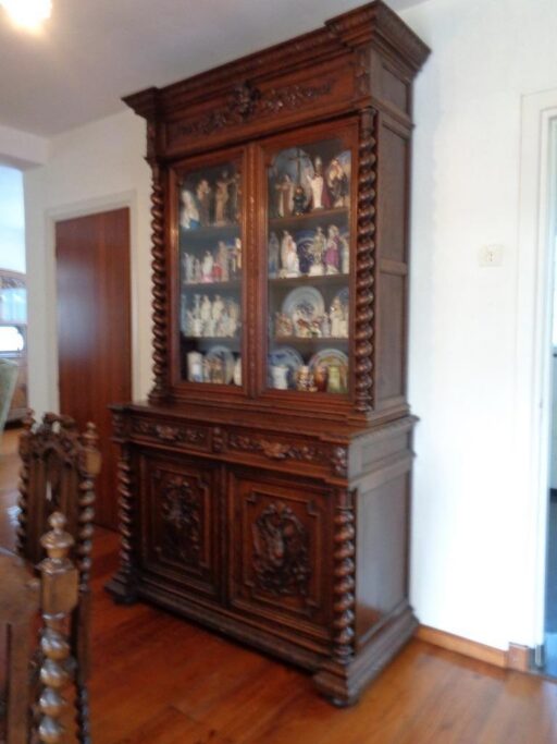 Jachtkast vitrinekast periode 1850 / 1900
