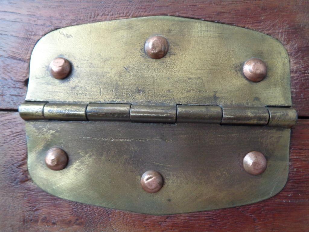 Antieke houten scheepskist - Afbeelding 23